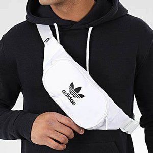 Adidas Essential Crossbody waist bag Unisex white FL9659